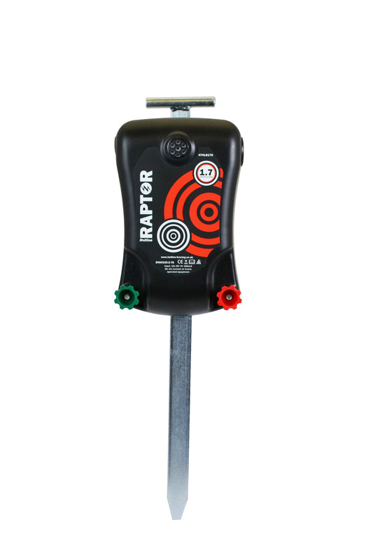 Hotline HLB170 Raptor 170 Electric Fencing Energiser  1.7 Joules 6/12 Volt & 230 Volt Input