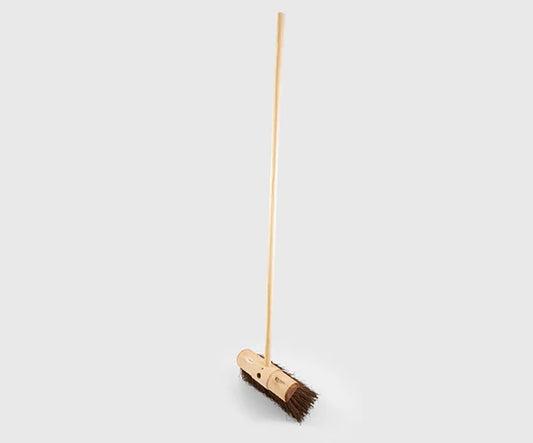 Hillbrush B25MF Complete Broom Sherbo/Polypropylene 13" Head