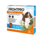 FRONTPRO® Advanced, easy to give flea and tick protection in a chewable tablet.