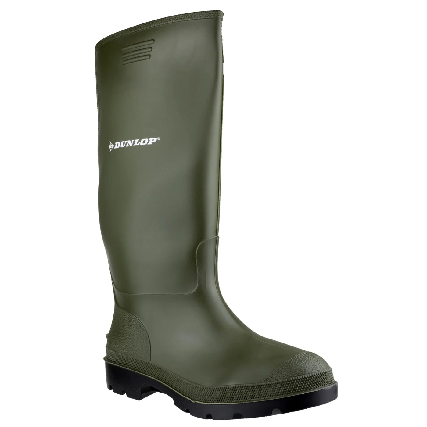 Dunlop Pricemastor Non-Safety Wellington Boot Green/Black Childrens Sizes UK 3 to 5 (European 36 to 38)