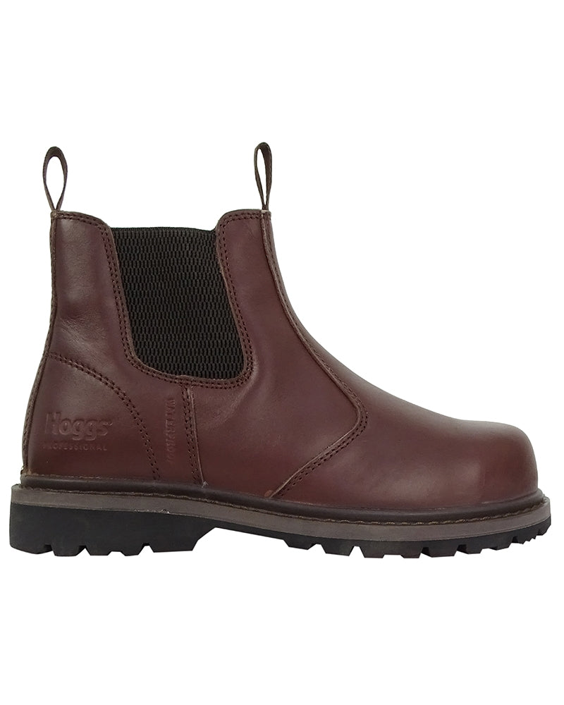 Hoggs Of Fife Zeus Safety Dealer Boot Full Grain Brown Sizes 6.5 to 13 (European 40 to 47)