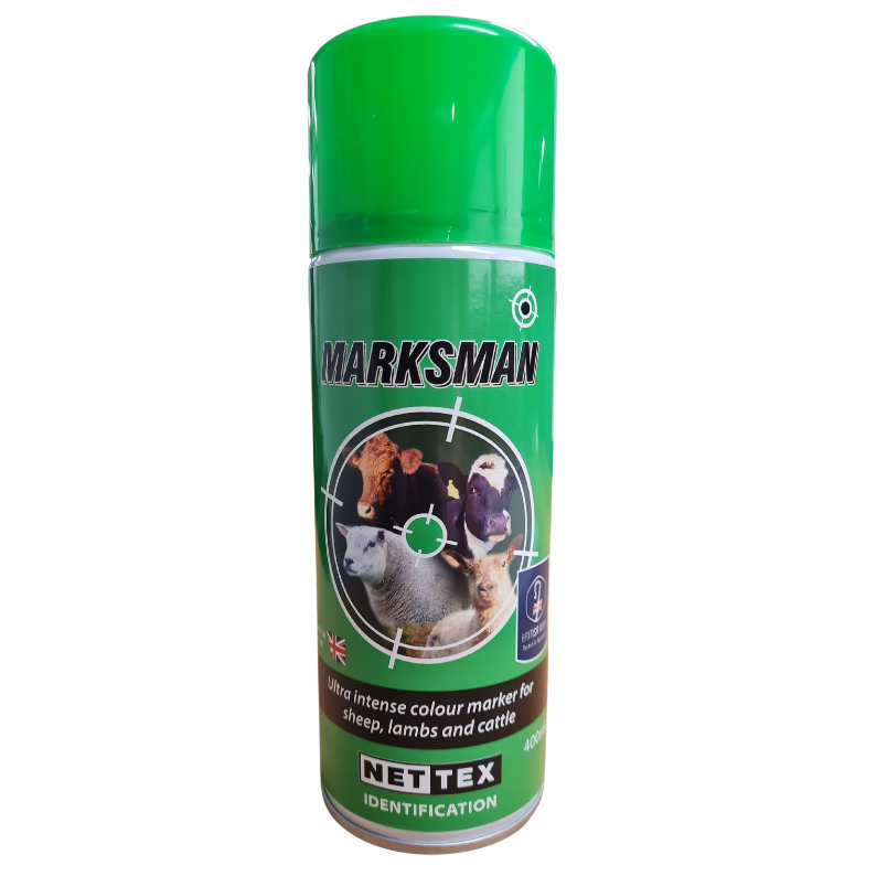 Nettex Marksman Aerosol Spray 400ml Various Colours