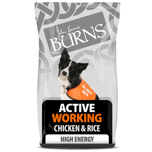 Burns Adult Dog Food Working Active