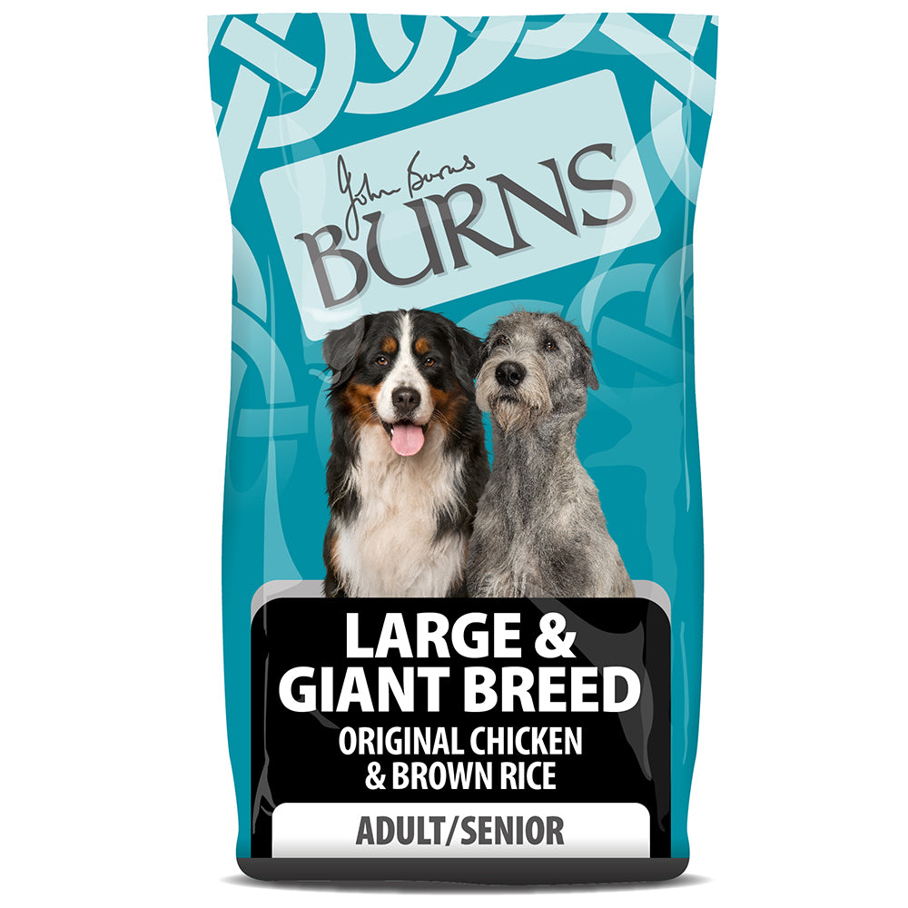Burns Adult Dog Food Large & Giant Breed Original Chicken & Rice 12kg