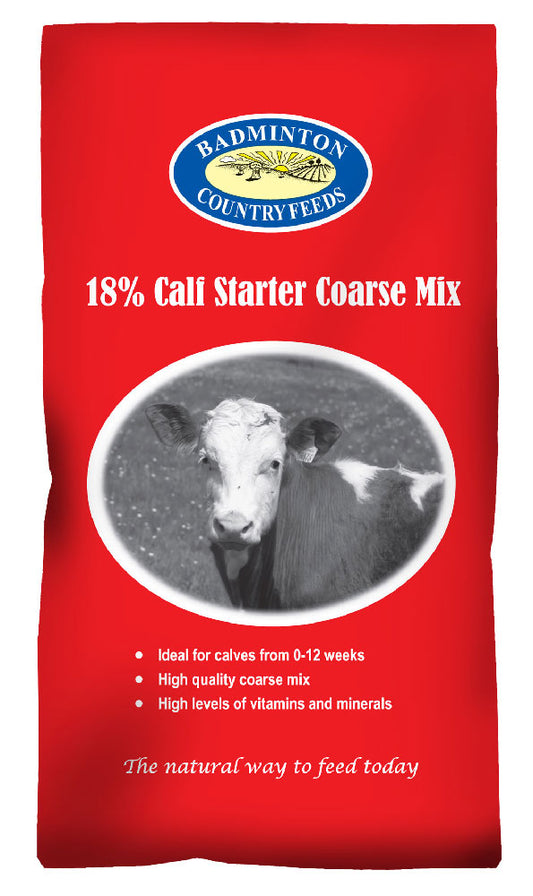 Badminton Calf Starter 18% Mix 20Kg