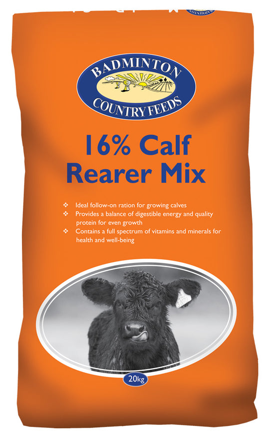 Badminton Calf Rearer 16% Mix 20Kg