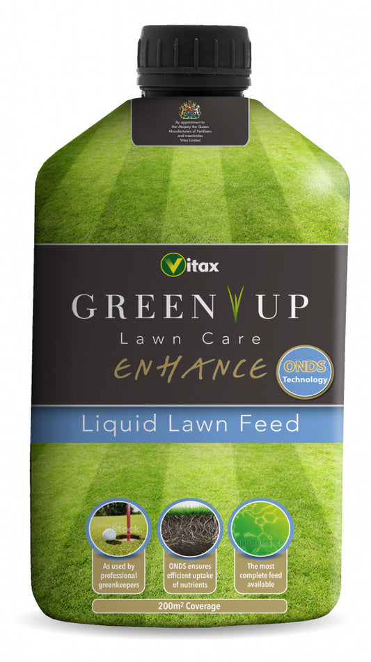 Vitax Green Up Enhance Liquid Lawn Feed 1L