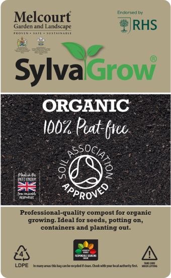 Melcourt SylvaGrow 100% Peat-Free Organic Compost 40L