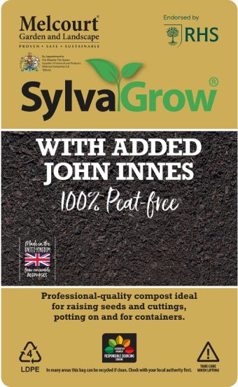 Melcourt SylvaGrow 100% Peat-Free Compost With Added John Innes 50L