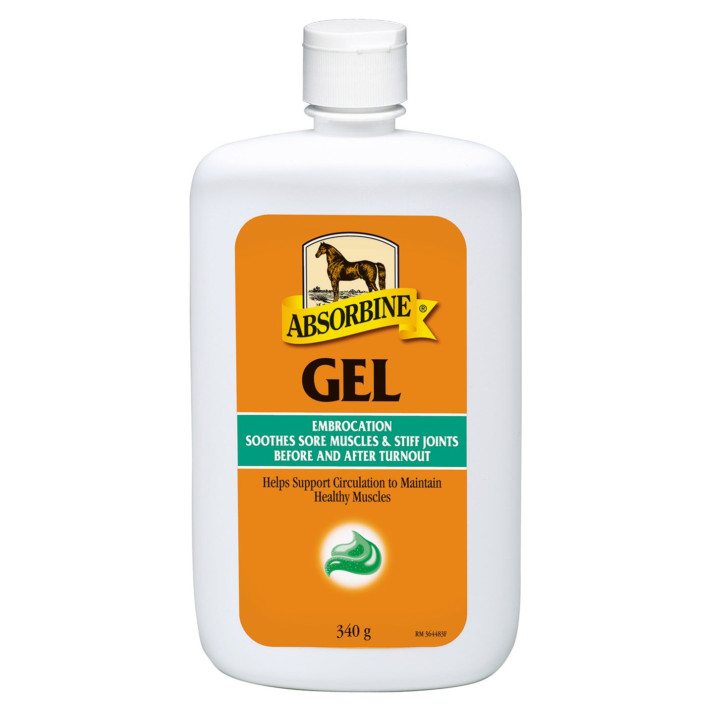 Absorbine Liniment Gel Embrocation 340g