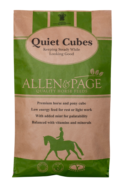 Allen & Page Quiet Cubes Horse Food 20Kg