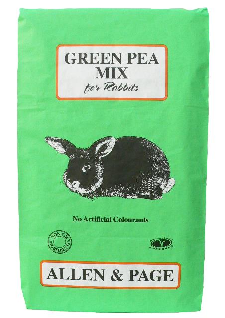Allen & Page Green Pea Rabbit Food 20kg