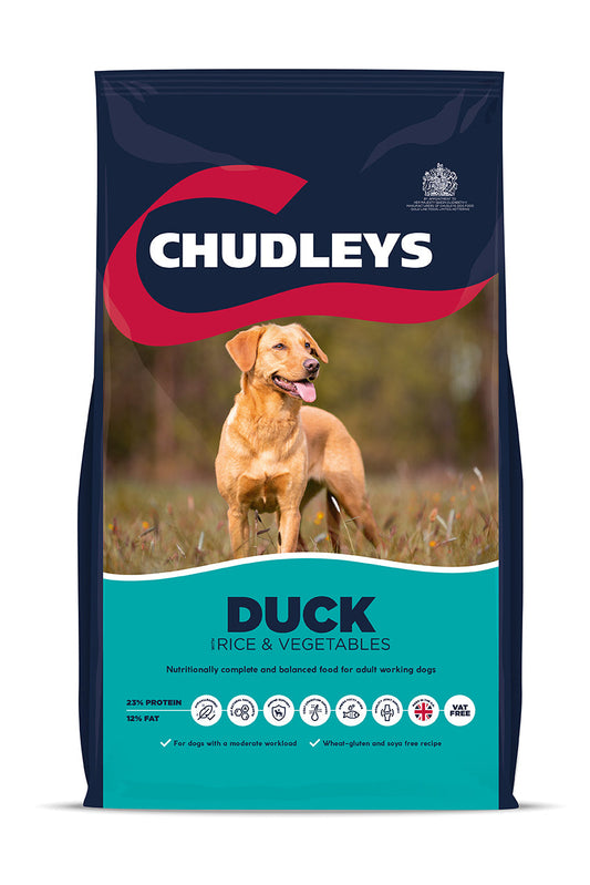 Chudleys Duck Rice & Vegetables 14Kg