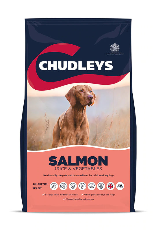 Chudleys Salmon With Rice 14Kg