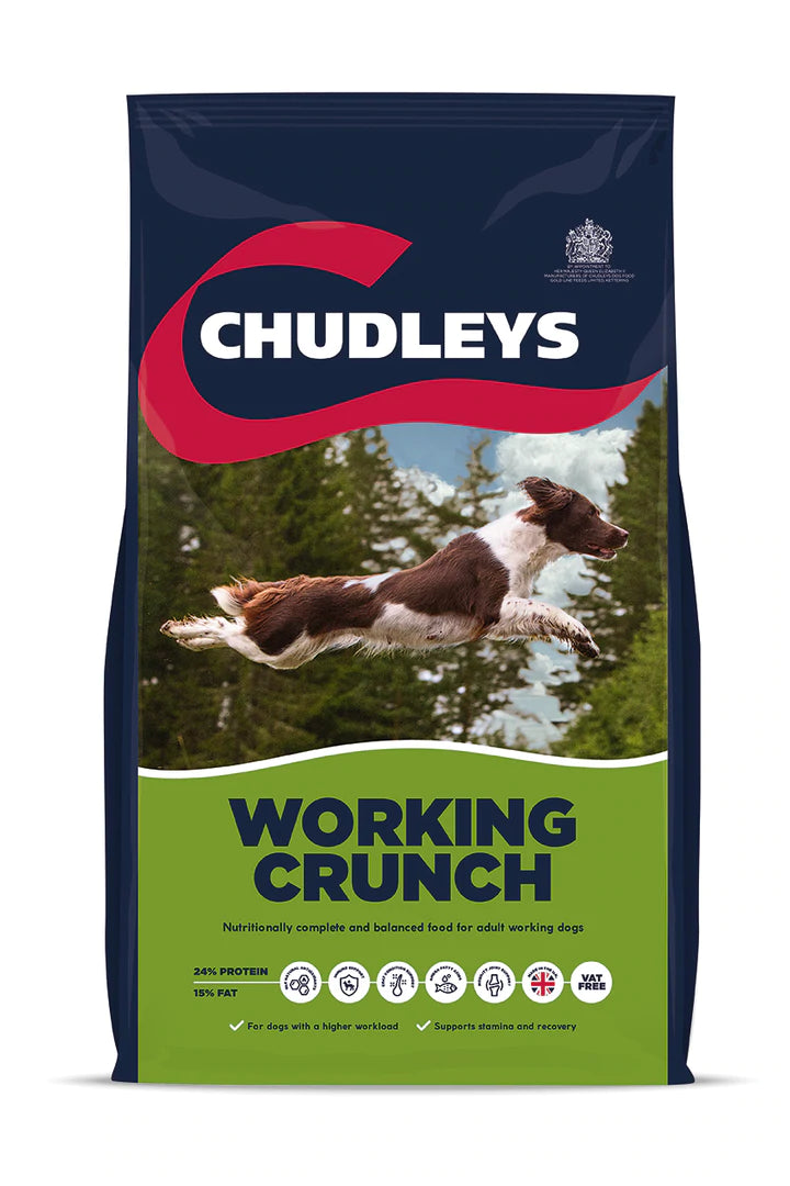 Chudleys Working Crunch Dog Food 14Kg