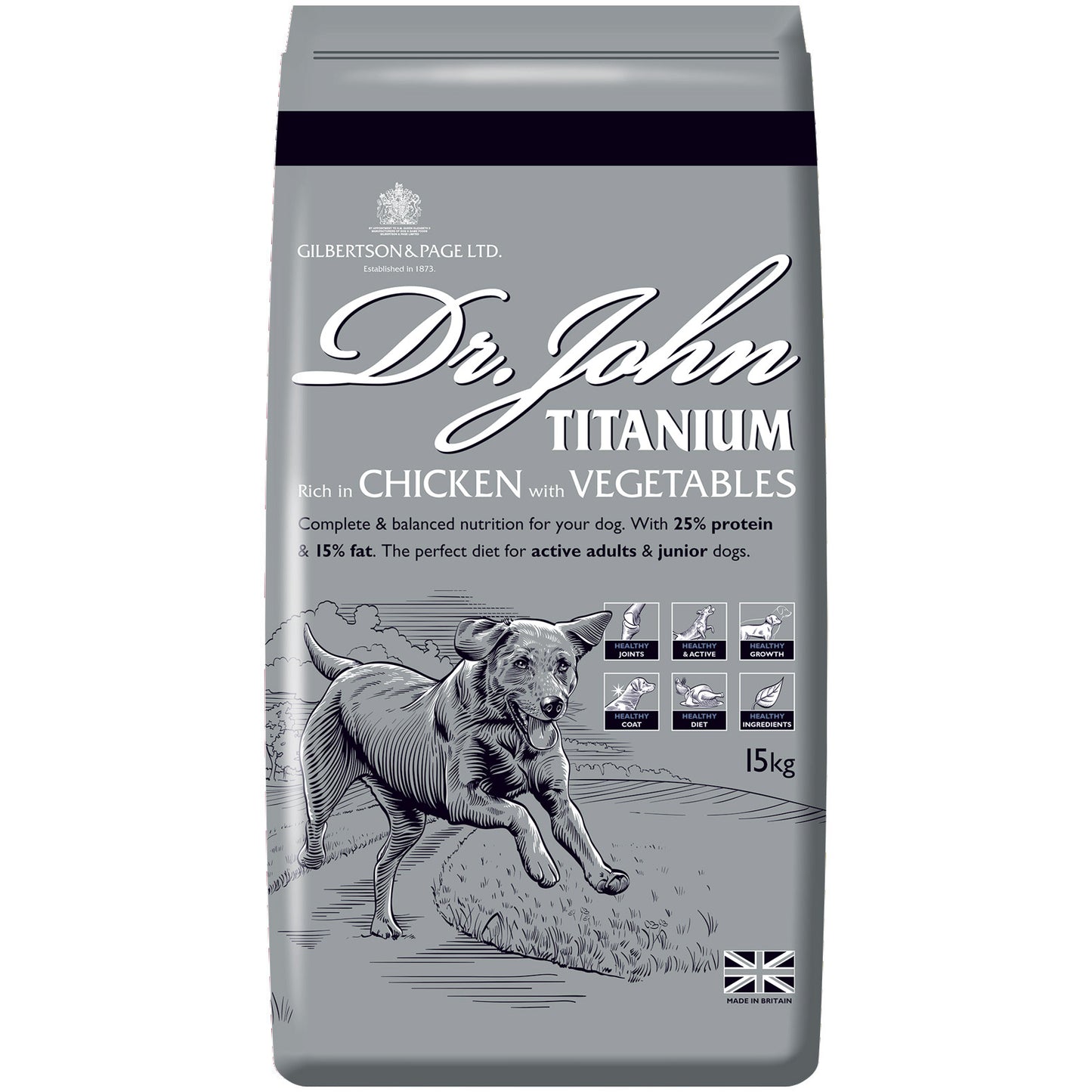 Dr John Titanium Dog Food 15Kg