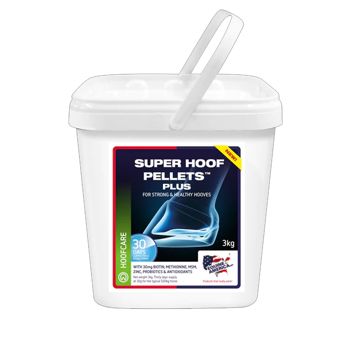 Equine America Super Hoof Pellets 3Kg