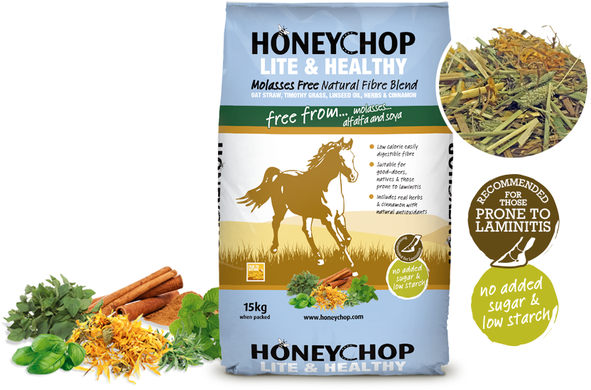 Honeychop Chaff Lite & Healthy 15Kg