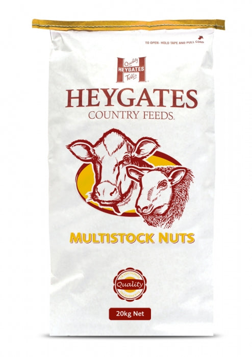Heygates Multistock Nuts 18% 20Kg