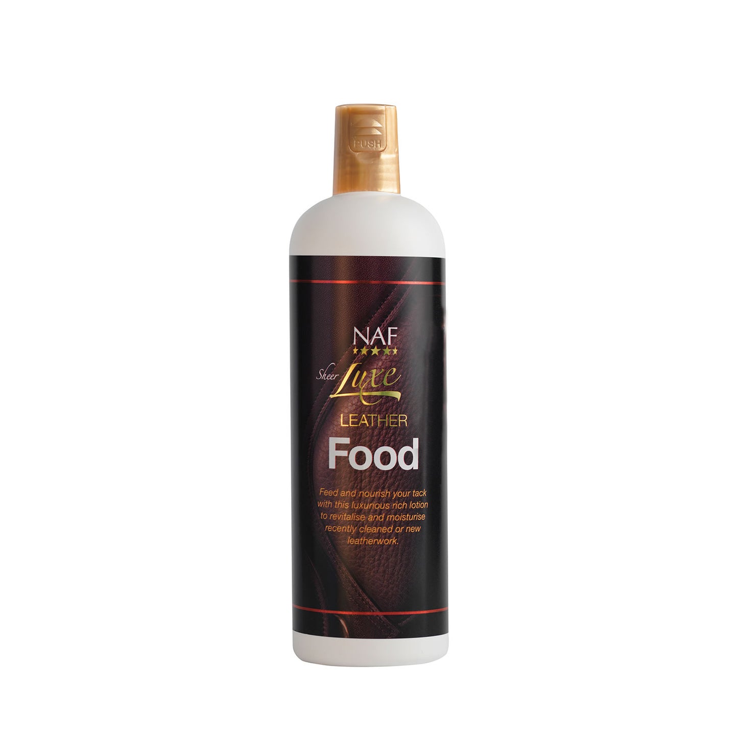 NAF Sheer Luxe Leather Food 500ml