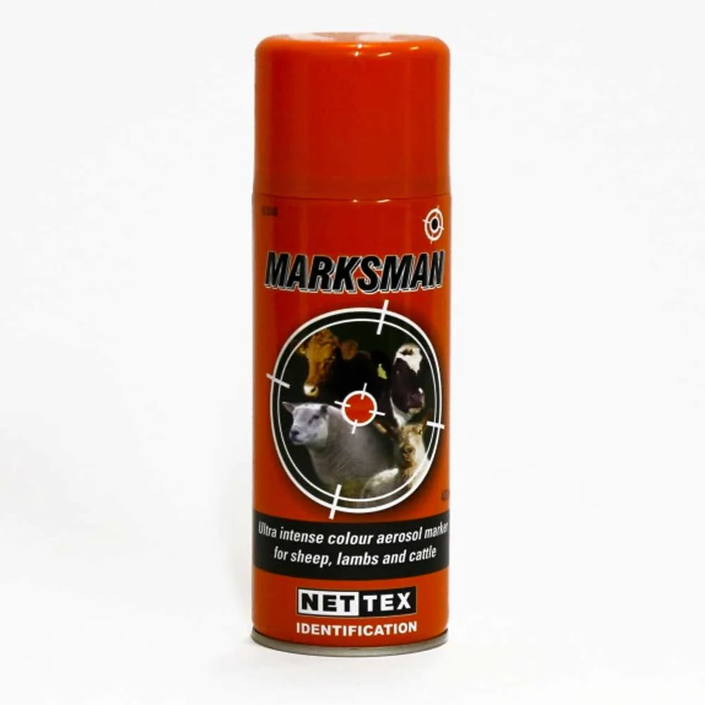 Nettex Marksman Aerosol Spray 400ml Various Colours