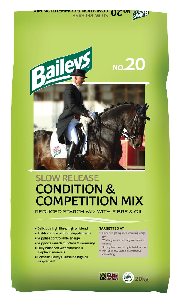 Baileys No.20 Slow Release Condition & Competition Mix 20Kg