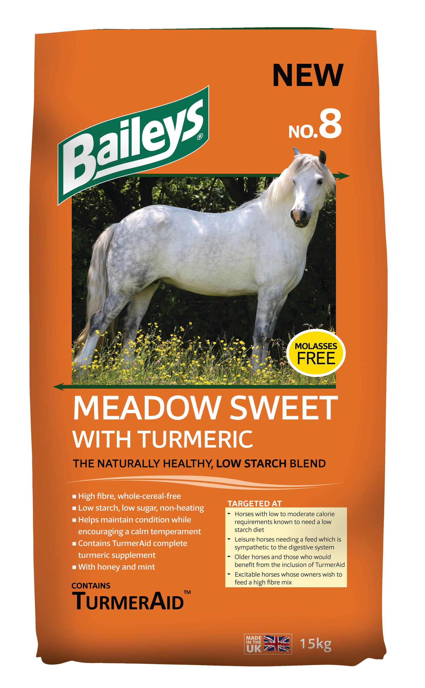 Baileys No.8 Meadow Sweet +Turmeric Mix