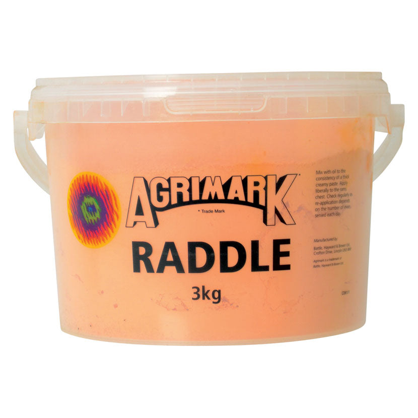 Agrimark Sheep Colouring Powder Raddle -  Available Sizes: 450g, 1Kg & 3Kg