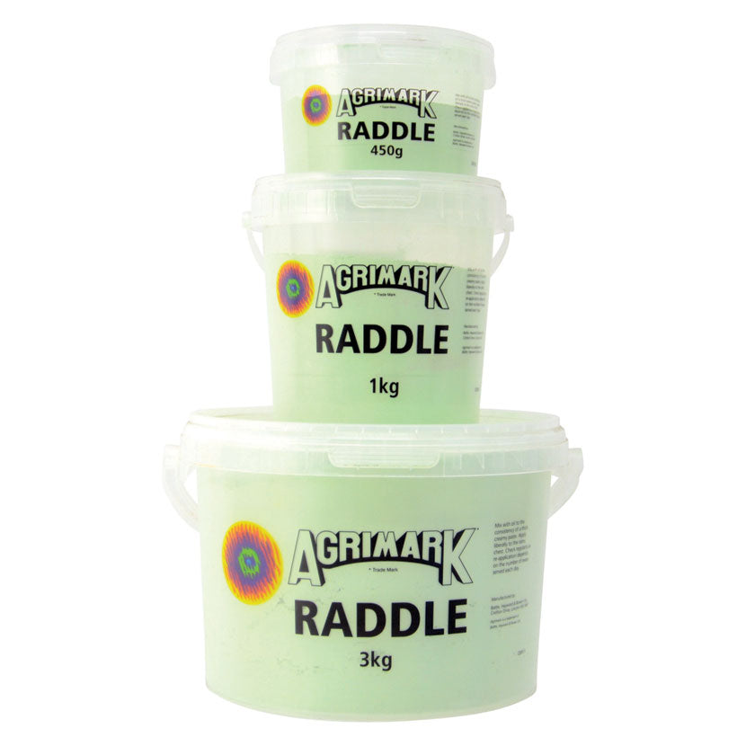 Agrimark Sheep Colouring Powder Raddle -  Available Sizes: 450g, 1Kg & 3Kg