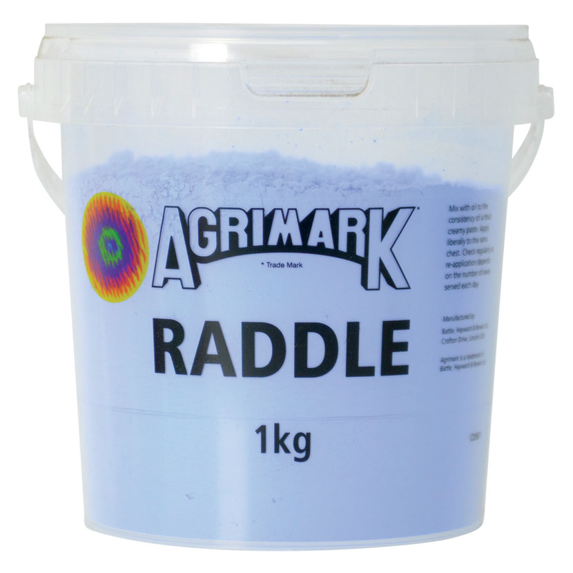 Agrimark Sheep Colouring Powder Raddle -  Available Sizes: 450g, 1Kg & 3Kg