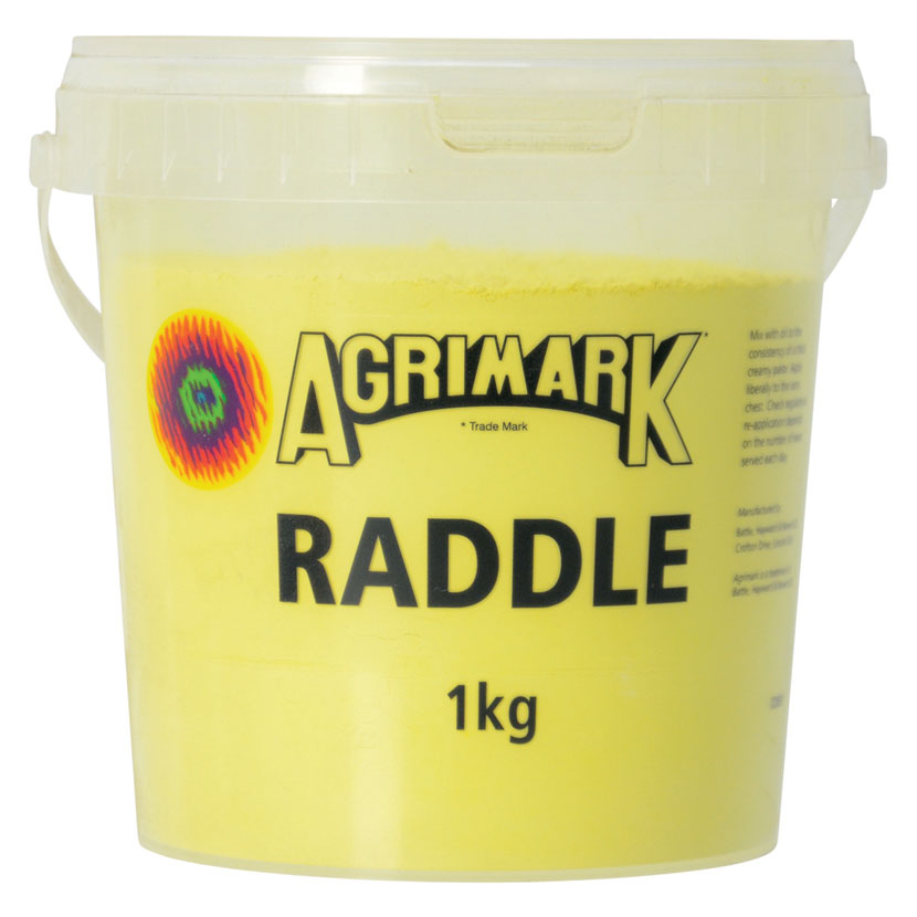 Agrimark Sheep Colouring Powder Raddle -  Available Sizes: 450g, 1Kg & 3Kg