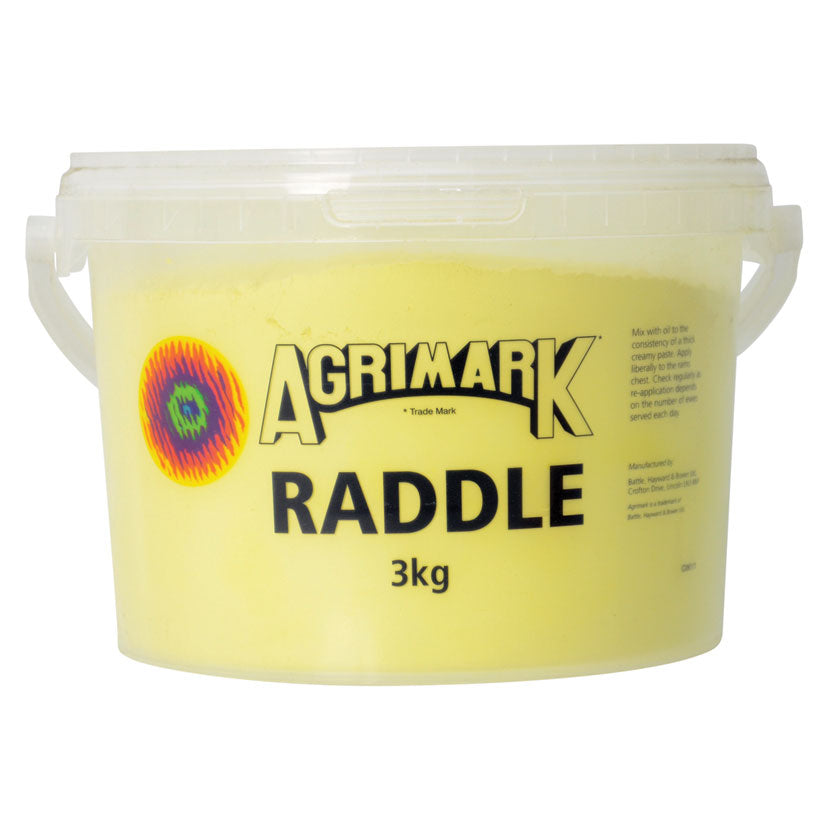 Agrimark Sheep Colouring Powder Raddle -  Available Sizes: 450g, 1Kg & 3Kg