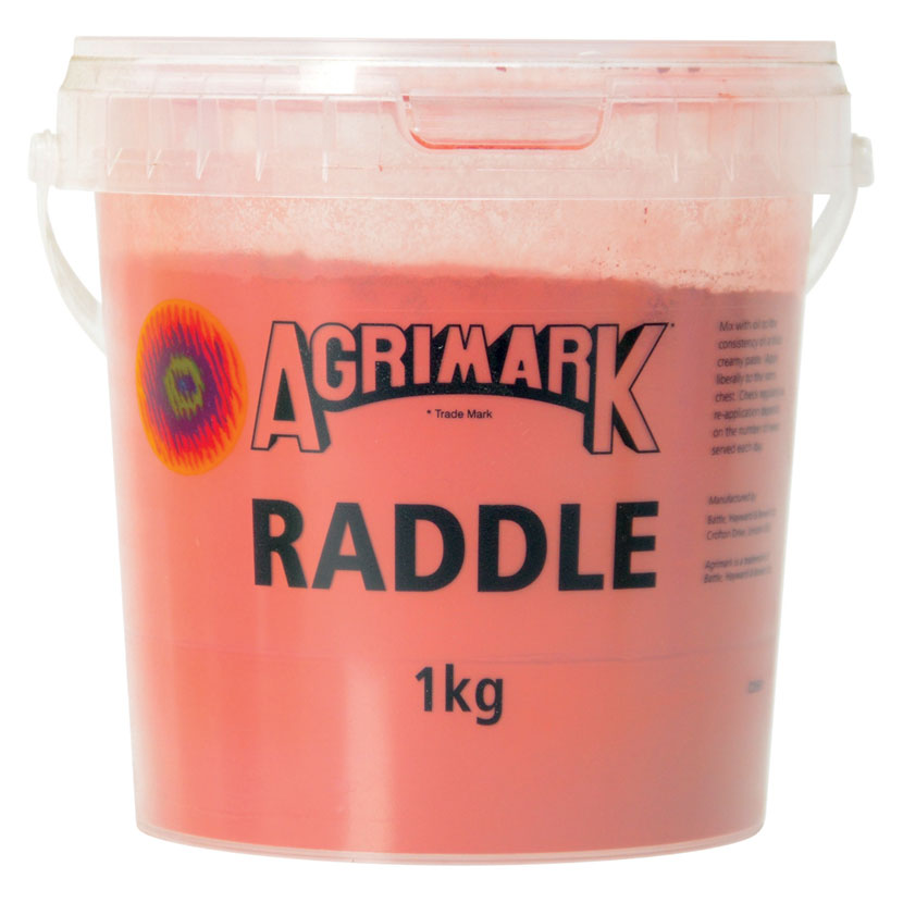 Agrimark Sheep Colouring Powder Raddle -  Available Sizes: 450g, 1Kg & 3Kg