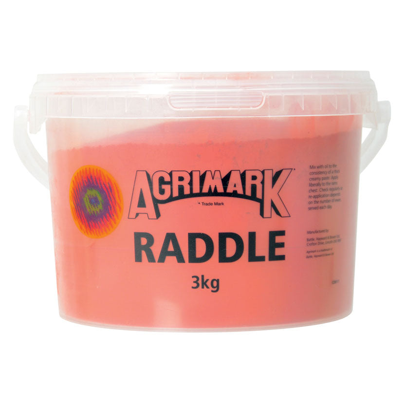 Agrimark Sheep Colouring Powder Raddle -  Available Sizes: 450g, 1Kg & 3Kg