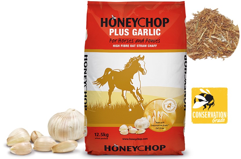 Honeychop Chaff Plus Garlic 12.5Kg