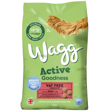 Wagg Dog Active Goodness Beef & Vegetable 12Kg