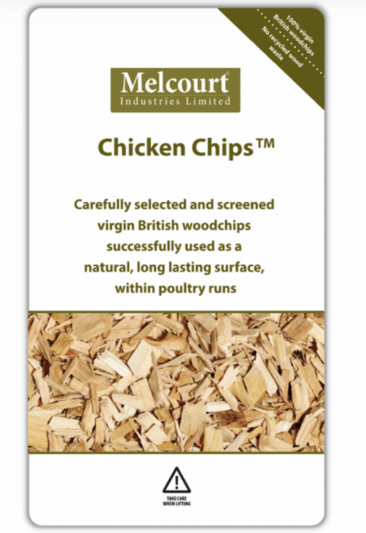 Melcourt Chicken Chips Softwood 60L