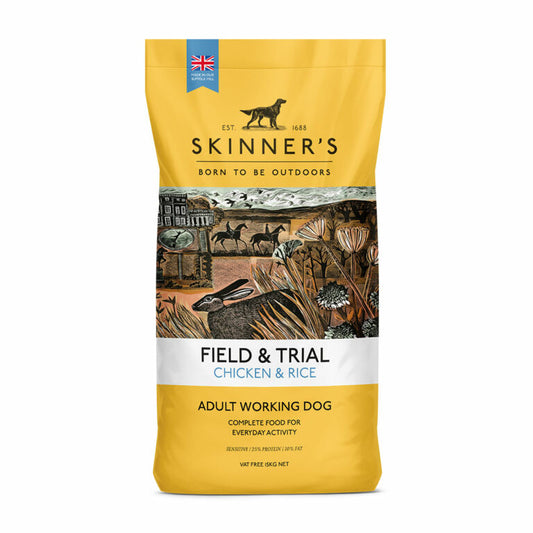 Field & Trial Adult Chicken & Rice Complete Working Dog Food
