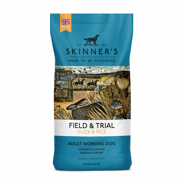 Field & Trial Adult Duck & Rice Complete Working Dog Food
