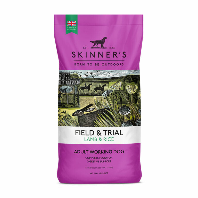 Field & Trial Adult Lamb & Rice Complete Working Dog Food