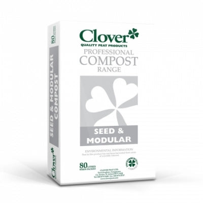 Clover Professional Seed & Modular Compost 80L