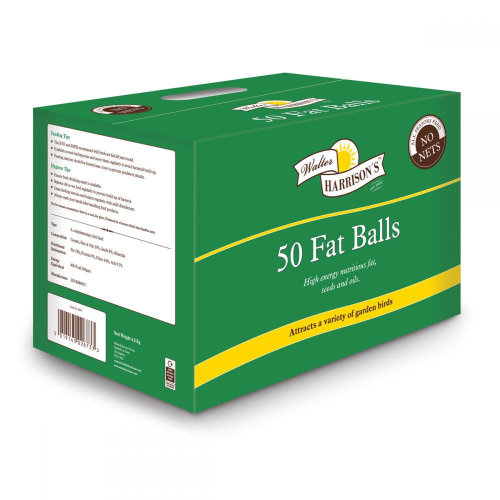 Walter Harrison's Energy Boost Fat Balls without Nets